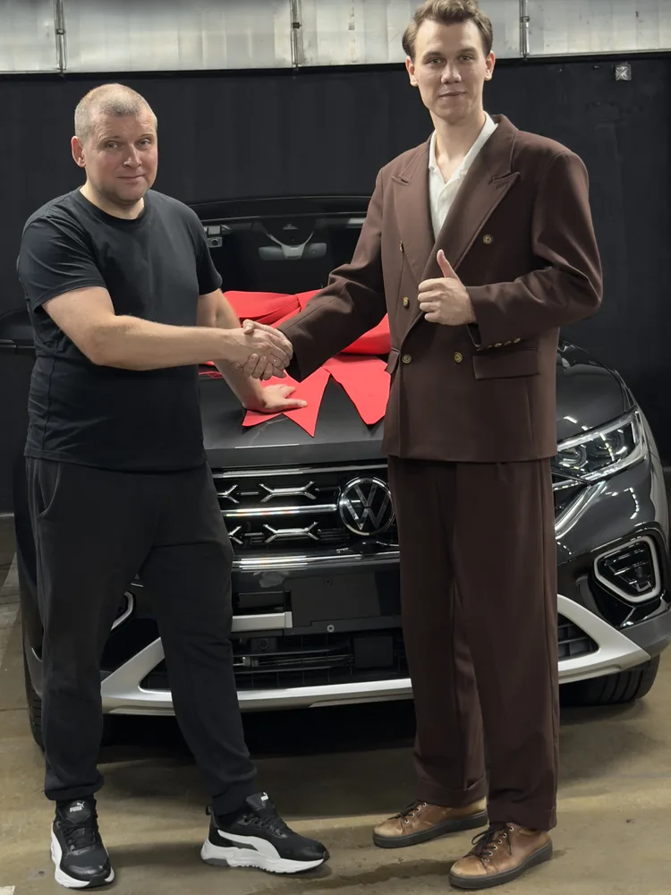 Выдача Volkswagen Tayron клиенту DI AUTO Moscow